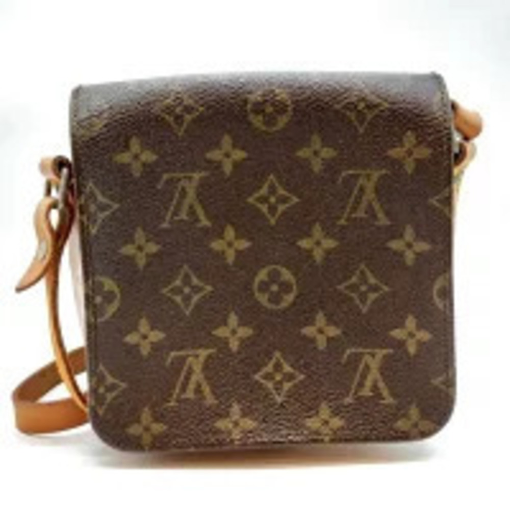 Louis Vuitton Brown Shoulder Crossbody Monogram Bag Cartouchiere